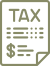 tax preparation and planning icon